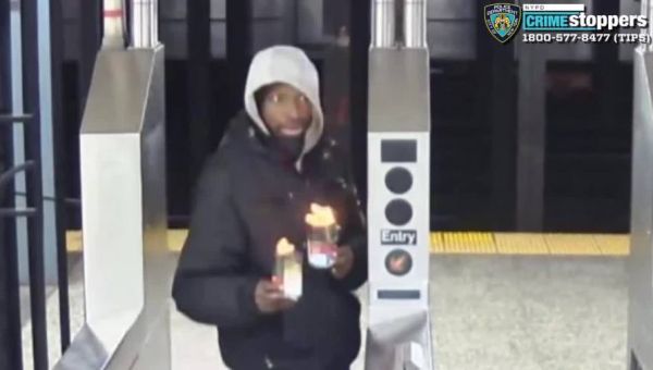 Man accused of throwing fire at NYC subway riders