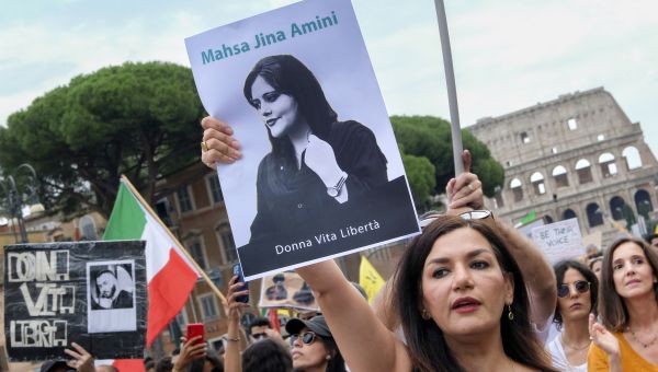 Iranian authorities arrest Mahsa Amini’s father on anniversary of her death