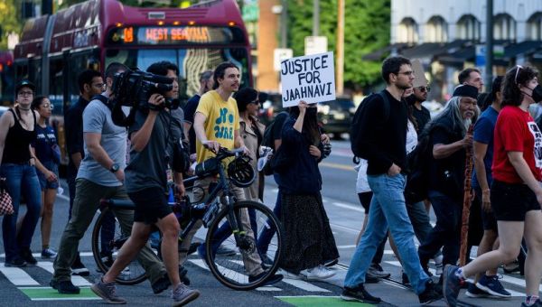 Seattle police officer who struck and killed graduate student from India fired
