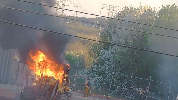 Atlanta ‘Cop City’ protest quickly turns violent and fiery, video shows