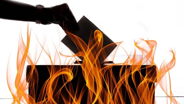 Fire set in Vancouver, WA drop box burns hundreds of ballots; FBI investigating