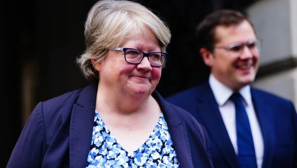 Therese Coffey defends Rishi Sunak saying PM not focused on ‘just a gathering of people in Egypt’