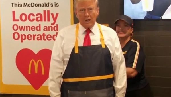 Donald Trump Serving Fries At McDonald’s Has Become One Of This Year’s Most Unexpected Memes