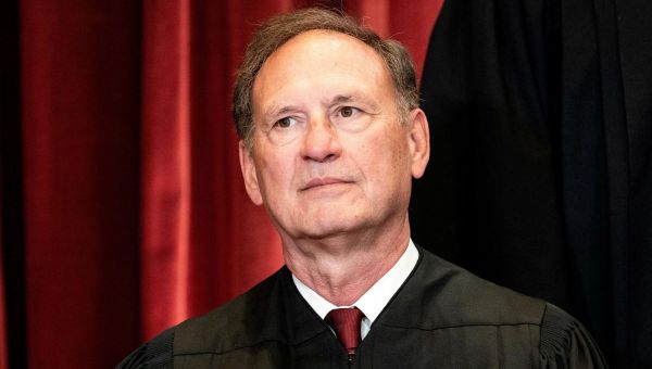 Alito rejects call to skip Trump cases after flags row