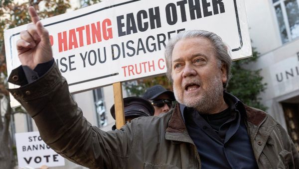 Steve Bannon Sentenced to 4 Months in Jail for Defying Jan. 6 Committee Subpoena