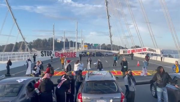 Protesters Briefly Blocked All Lanes of Westbound Bay Bridge
