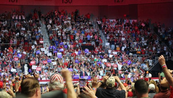 Donald Trump, campaigning in North Carolina, turns his attacks toward Kamala Harris