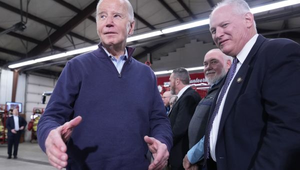 Biden rolls out health research grants in first visit to East Palestine