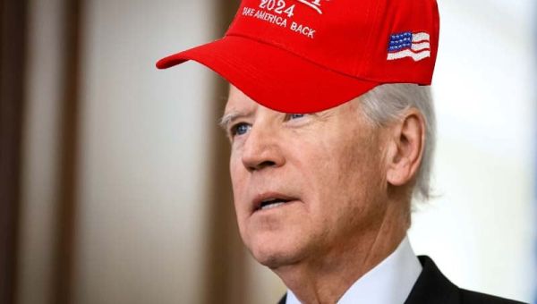 Only in Pennsylvania: Watch as President Biden Called an Old Fart and Dons Trump Hat