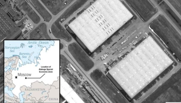 US releases satellite pictures of Russia site where it says Iran is helping to build drone factory
