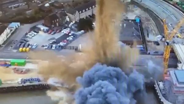 World War II bomb explodes in England in ‘unplanned’ detonation