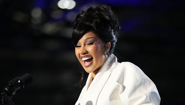 Cardi B Speaks at Wisonsin Kamala Harris Rally, Gives Donald Trump New Nickname | Just Jared: Celebrity News and Gossip | Entertainment