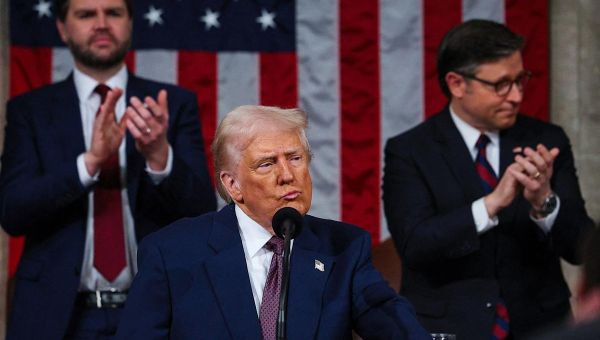 Trump tells Congress China can no longer ‘take advantage’ of weak US policies