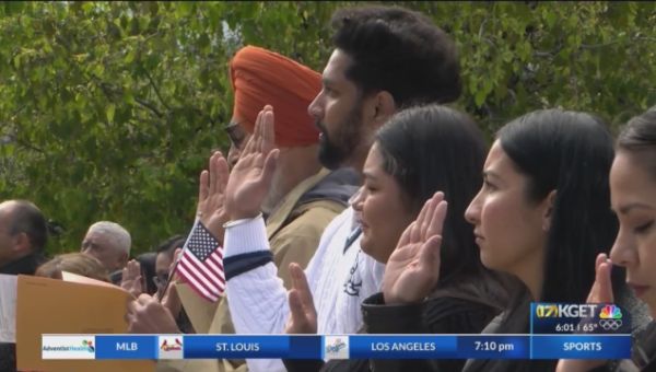 New Americans receive citizenship at the Cesar E. Chavez National Monument ahead of late activist’s birthday