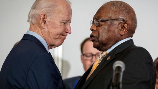 WATCH: Rep. Clyburn Says He Backs Biden — Then Leaves the Door Open for a Replacement
