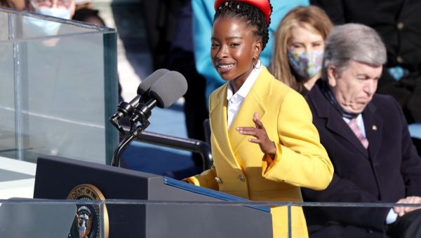 Amanda Gorman’s Biden inauguration poem was moved out of an elementary library at a Florida school after a parent complained