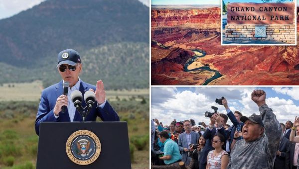 Biden calls Grand Canyon one of world’s ‘nine wonders’ full of…