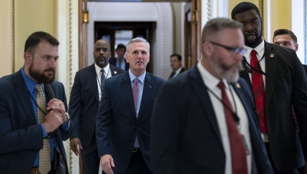 House GOP erupts as McCarthy fails to move Pentagon bill