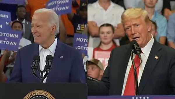 An unconventional week in presidential politics