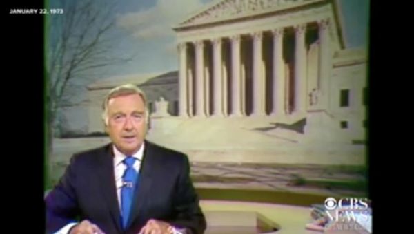 How CBS News covered Roe v. Wade in 1973