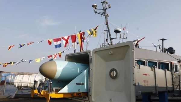 Iranian navy receives new cruise missiles, drones, and recon helicopters as US accuses it of striking a chemical tanker