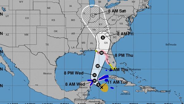 Tropical Storm Helene forms, forecast to hit Florida as major hurricane