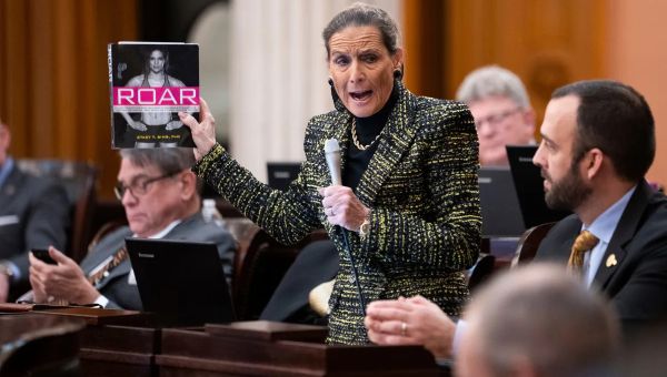 Ocean of hate unleashed. Ohio lawmakers pound trans kids with ball-peen hammer