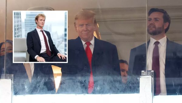 Video: Daniel Penny spotted at Army-Navy game with JD Vance