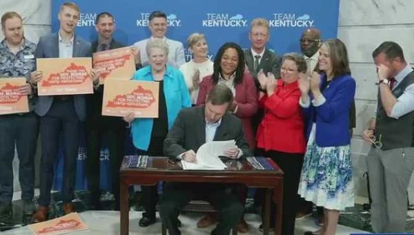 Advocates, opponents react to executive order banning conversion therapy in Kentucky