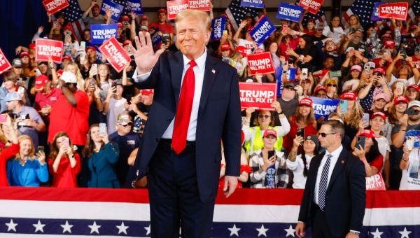 Trump Says ‘Suburban Woman Are Under Attack’ From Migrants