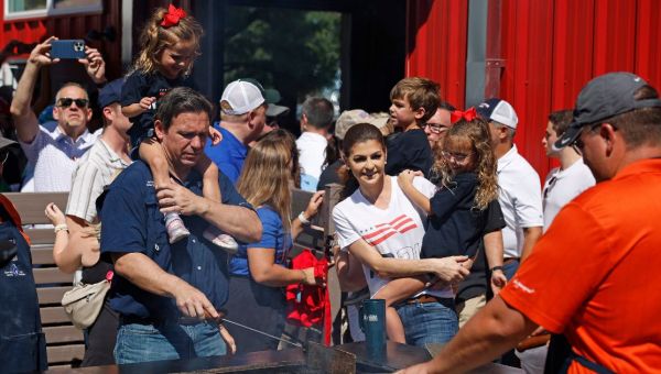 Giant Oak Tree Falls on Florida Governor’s Mansion with DeSantis Family Inside