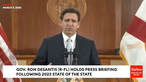 DeSantis Rejects Controversial Florida Blogger Bill