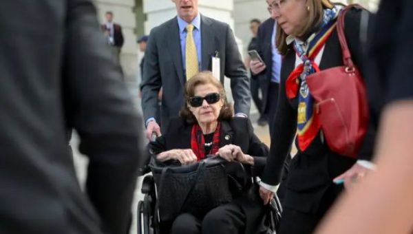 Senator Feinstein Hospitalized After Falling * 100PercentFedUp.com * by Andi