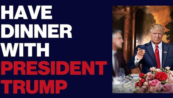 Trump Crypto Price Soars 80% as Top $TRUMP Holder Wants to Pay $5M for Presidential Dinner