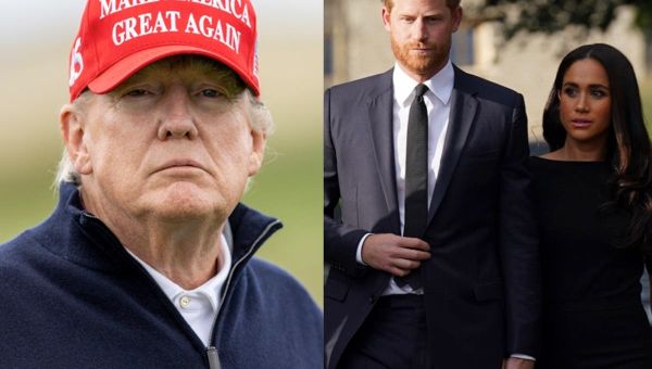 Trump full feud with Harry and Meghan as former president makes deportation threat