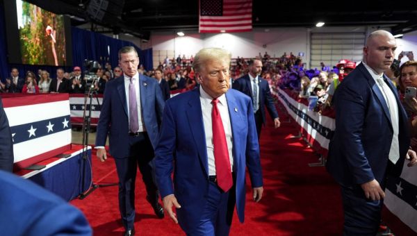 Donald Trump Plays GNR, Sinead O’Connor, Village People Songs During Bizarre Town Hall After Repeatedly Being Asked Not To