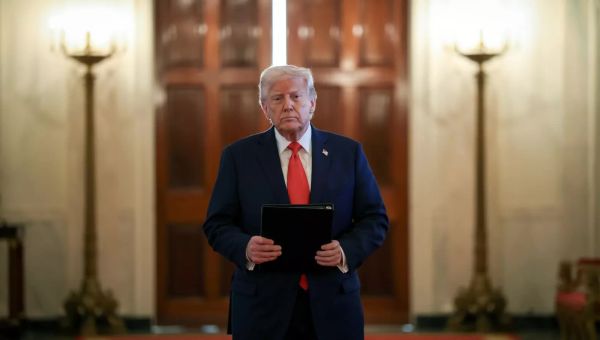Trump says he's