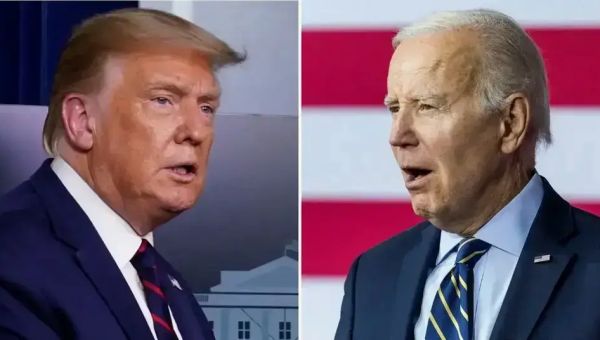 Donald Trump Criticized for Sharing Violent Image of President Joe Biden Tied Up in the Back of a Pickup Truck