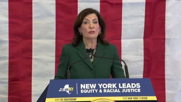 Gov. Kathy Hochul signs controversial legislation to create slavery reparations commission