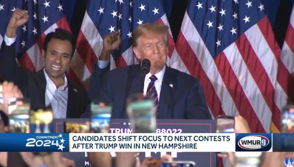 Candidates shift focus to next contests after Donald Trump wins New Hampshire primary
