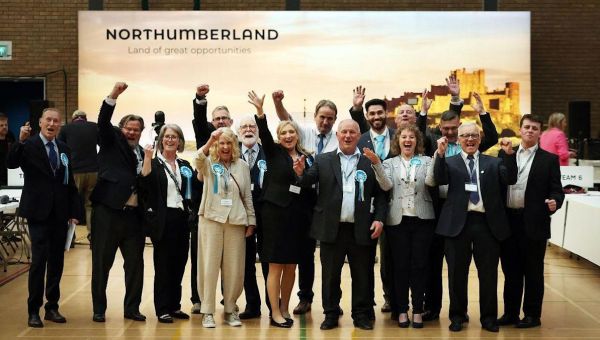 Reform second in Northumberland council elections