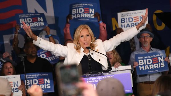 First lady Jill Biden launches campaign for veterans and military families in Wilmington