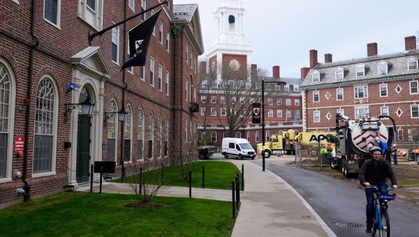 Harvard University sues Trump administration to halt freeze of federal grants