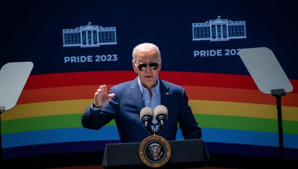 White House Condemns Trans Woman Who Briefly Went Topless at Pride Event