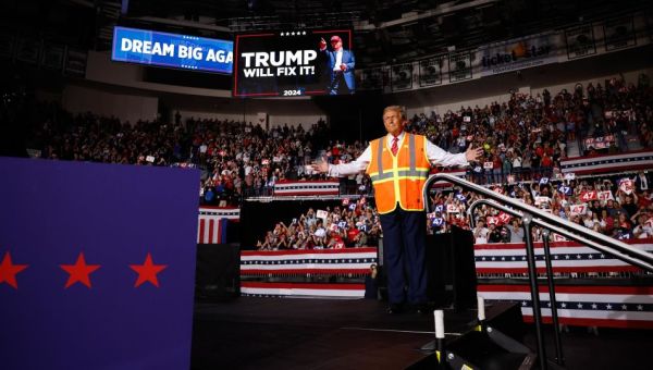 As women outpace men in early turnout, Trump’s challenge to win over female voters comes into focus
