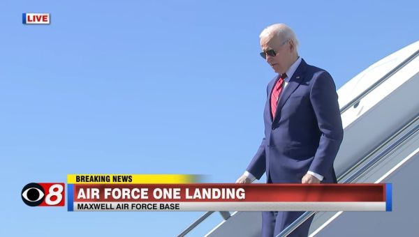 WATCH: President Biden Lands at Maxwell Air Force Base to Go to Selma for Bridge Crossing Jubilee – Alabama News