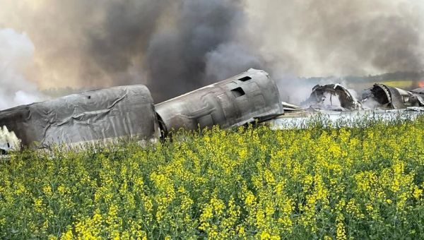 Ukraine Claims it Blasted 1st $40M Bomber Out of Russian Sky