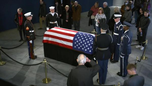 Nearly 23,000 pay final respects to President Jimmy Carter at the Carter Center
