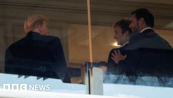 Daniel Penny joins Trump and Vance at Army v Navy game