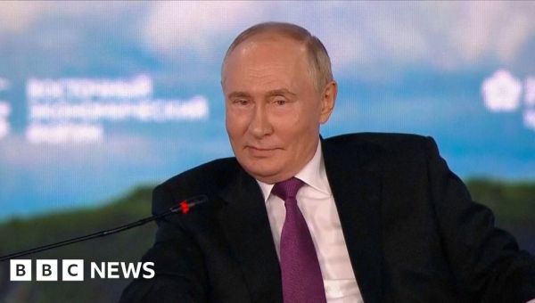 Watch: Putin discusses his ‘favourite’ US president